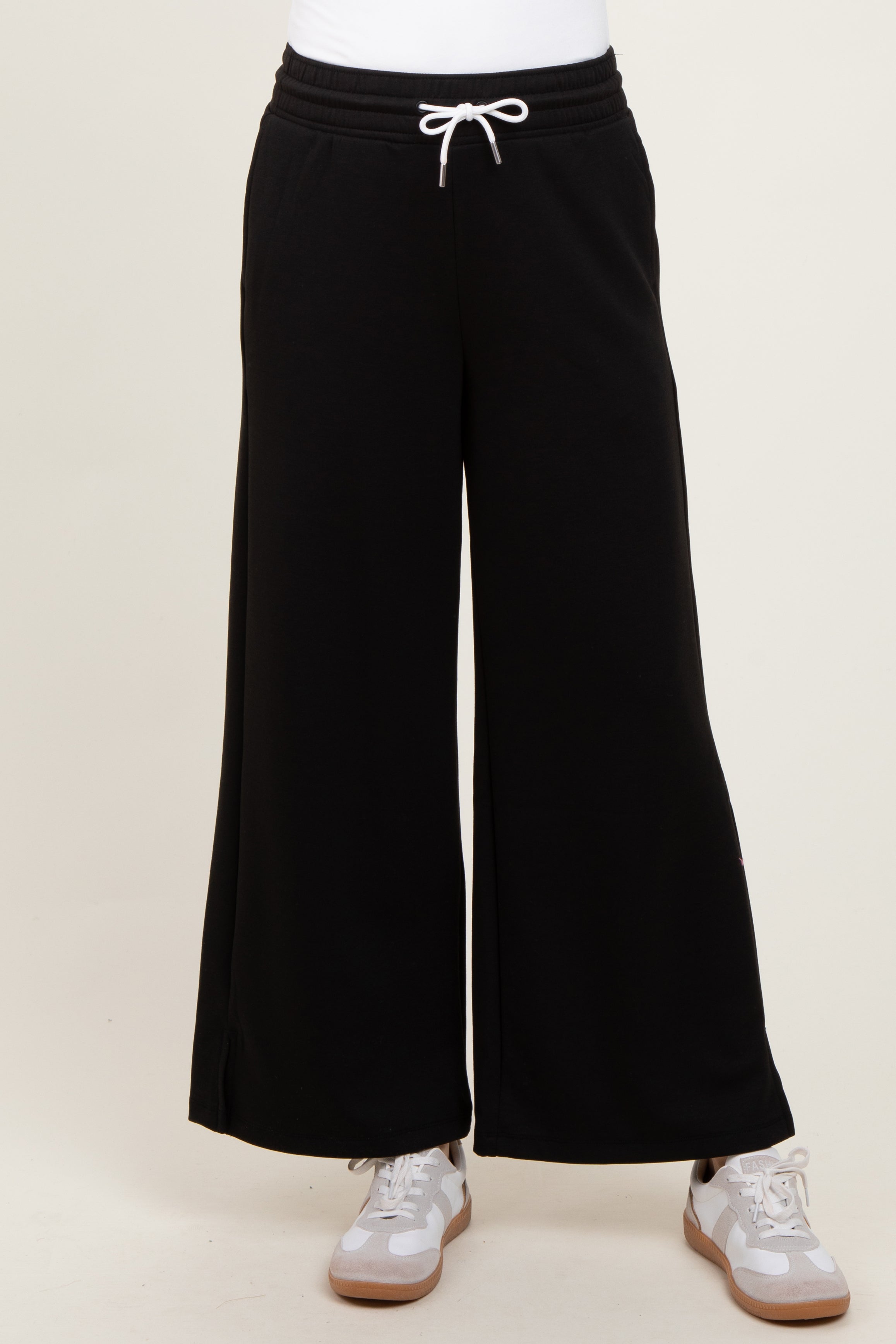 Black Drawstring Lounge Pants