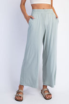 Mint Ankle Wide Leg Pants