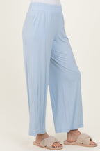 Light Blue Ankle Wide Leg Pants
